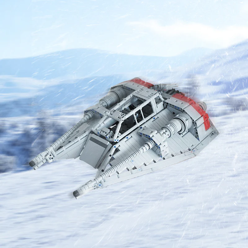 GOBRICKS MOC 1671 Rebel Snowspeeder - YWOBB