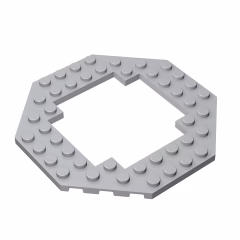 GOBRICKS GDS-1186 Modified 10 x 10 Octagonal with 6 x 6 Open Center - YWOBB