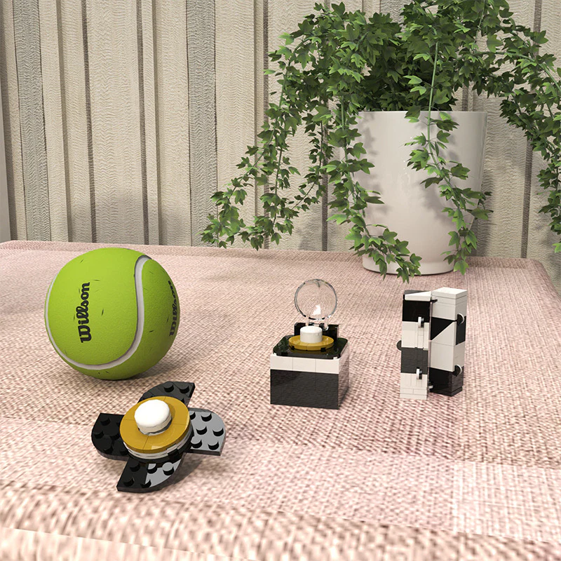 MOC C7797 Unzip The Three-Piece Fidget Spinner Infinite Cube - YWOBB