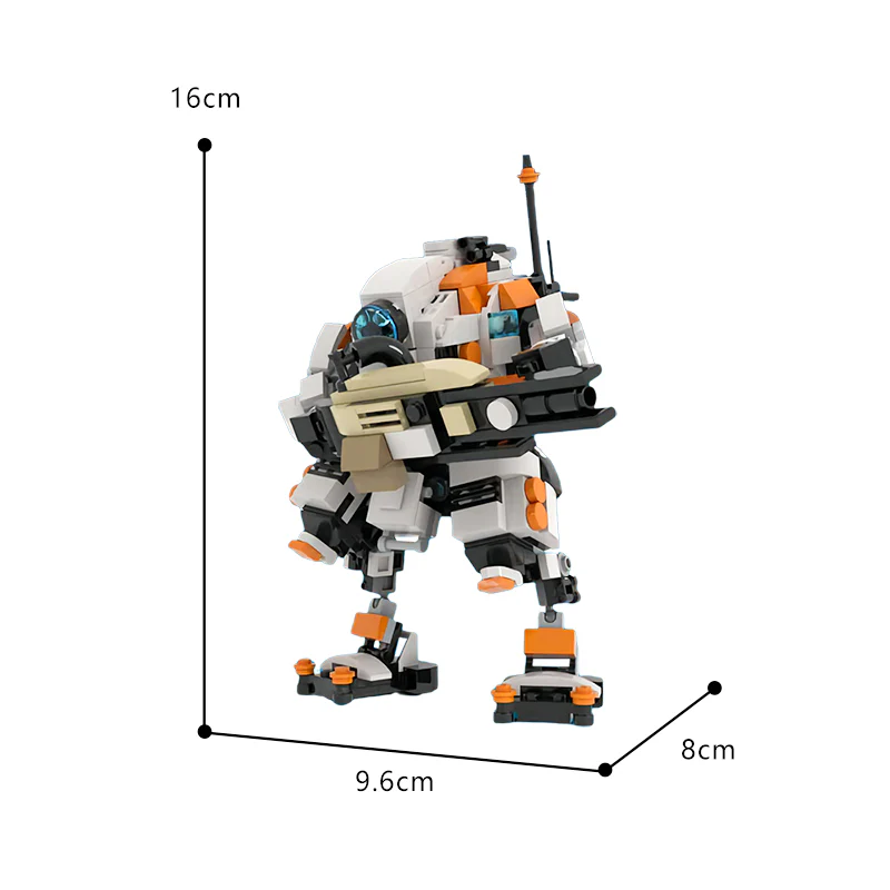 MOC C9338 Titanfall (powerful) - YWOBB