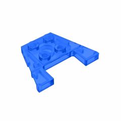 GOBRICKS GDS-725  Plate 3 x 4 with Stud Notches - YWOBB
