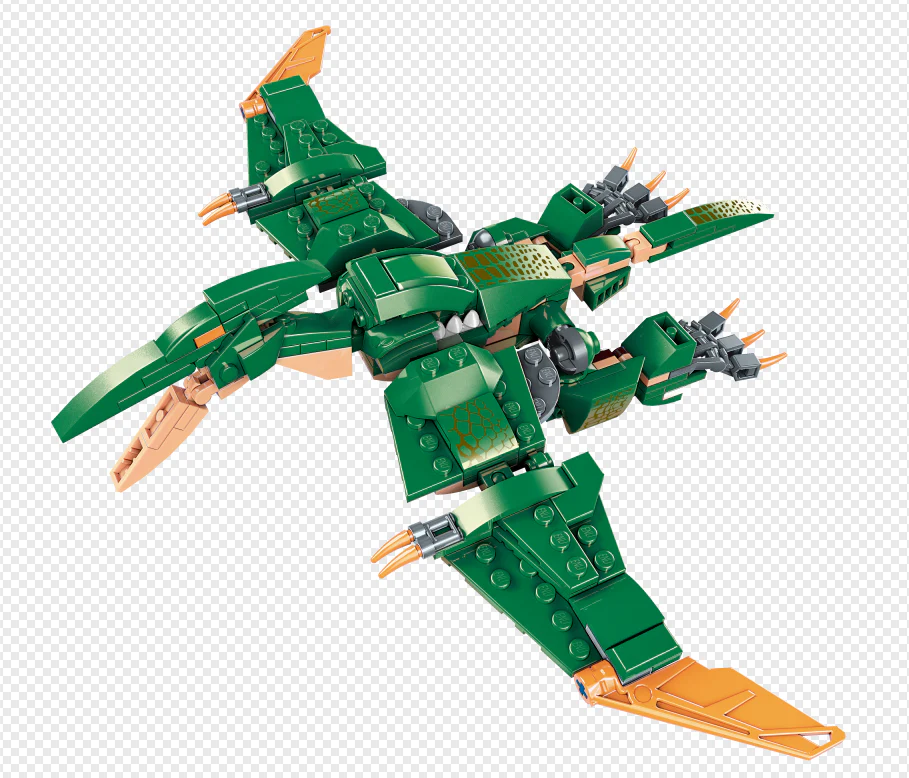 Qman W42106 The Era of Dinosaur War 3 in 1 - YWOBB