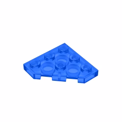 GOBRICKS GDS-556  Plate 3 x 3 Cut Corner - YWOBB