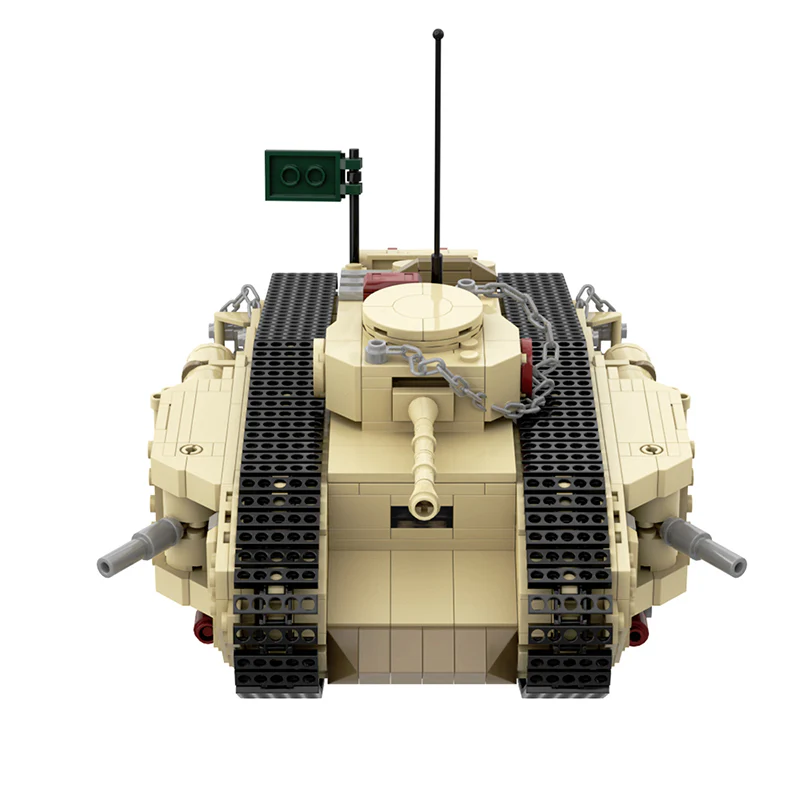 GOBRICKS MOC A1001 Raiders of the Lost Ark tank - YWOBB