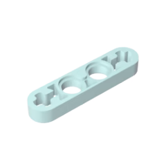 GOBRICKS GDS-690 Liftarm Thin 1 x 4 - Axle Holes - YWOBB