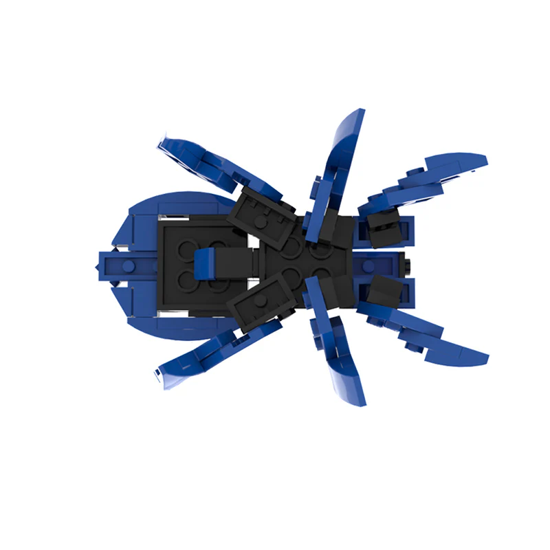 GOBRICKS MOC 140643 Spider robot tank with laser cannon - YWOBB