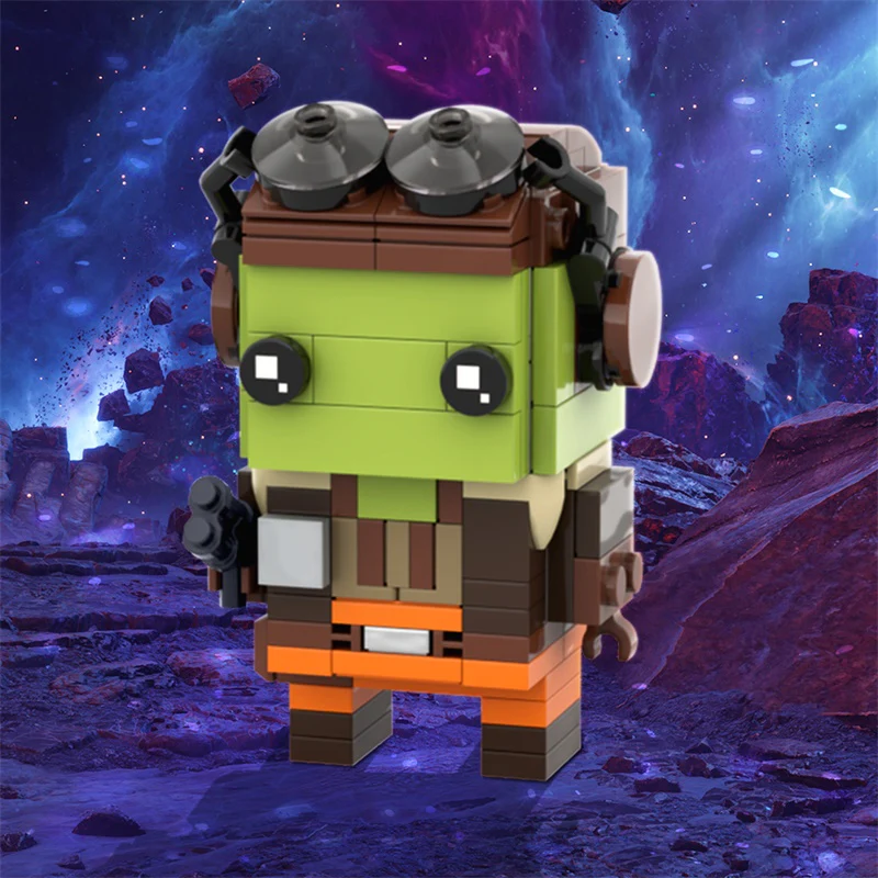 GOBRICKS MOC 157623 General Hera Syndulla brickheadz - YWOBB