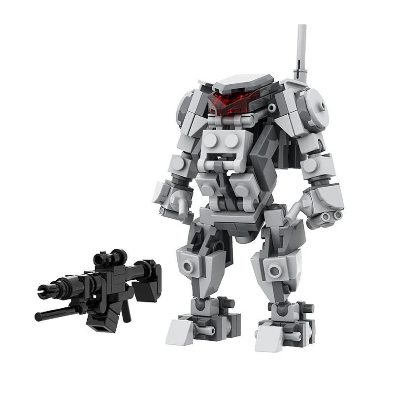 GOBRICKS MOC A0793 Mercury Hardsuit - YWOBB