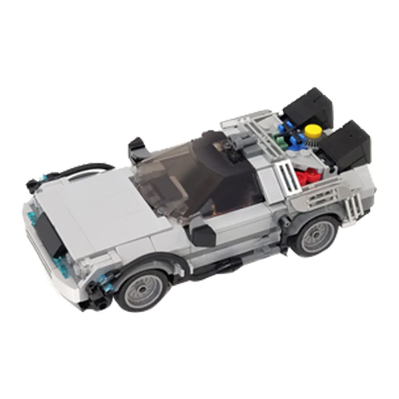 GOBRICKS MOC 108607 DeLorean Time Machine - YWOBB