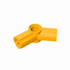 GOBRICKS GDS-919 Axle and Pin Connector Angled #4 - 135 degrees - YWOBB