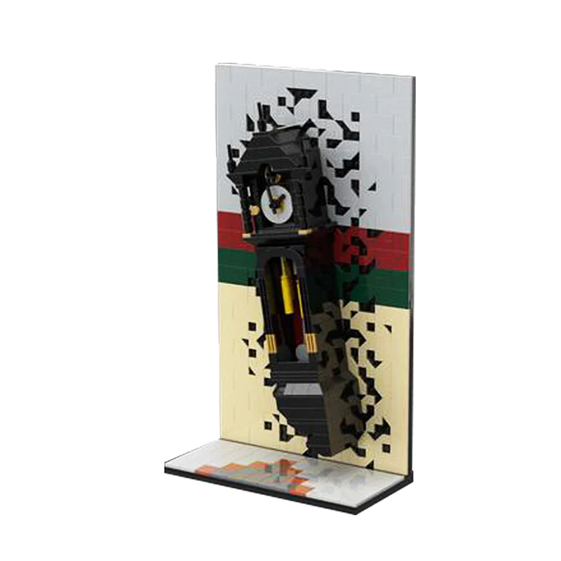 GOBRICKS MOC 117928 Vecna Grandfather Clock - YWOBB