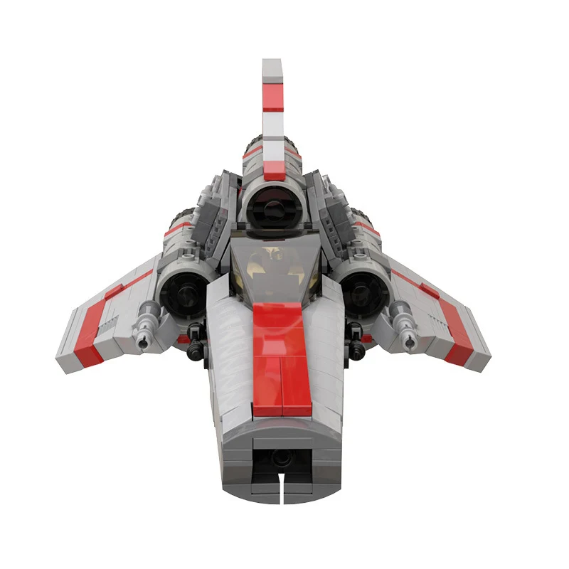 MOC 45867 Colonial Viper MK1 - Version 2.0 - Gray - YWOBB