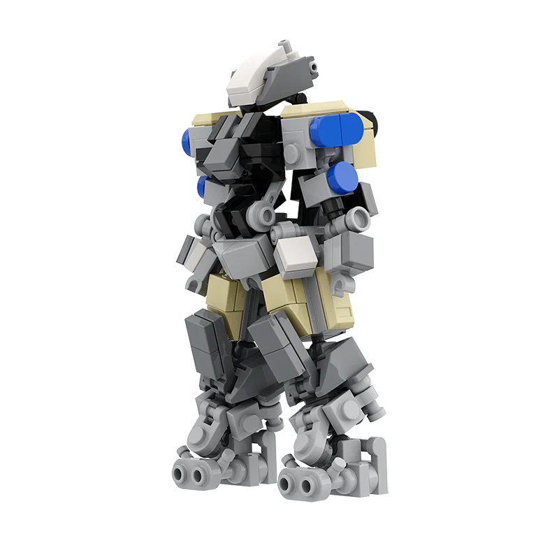 GOBRICKS MOC 136252 Mechanised Marine Suit - YWOBB