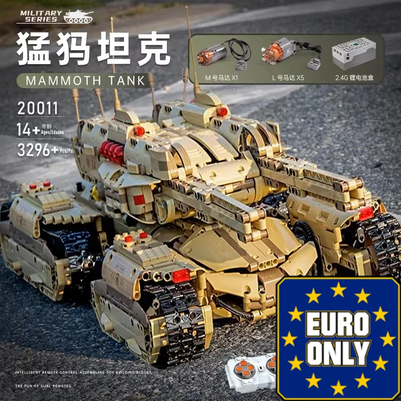 Mould King 20011 Mammoth Tank OVP EU Warehouse Version - YWOBB