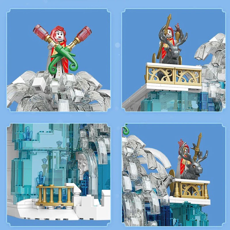 Mould King 11007 - 11010 Frozen Castle - YWOBB