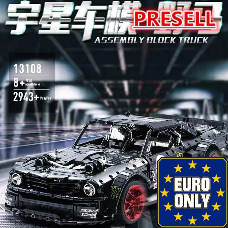 Mould King 13108 Ford Mustang Hoonicorn V2 OVP EU Warehouse Version - YWOBB