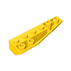 GOBRICKS GDS-767 Wedge 6 x 2 Inverted Right - YWOBB