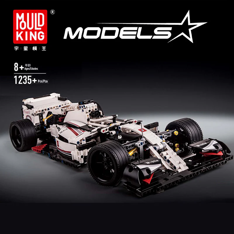 Mould King 13117 F1 Race Car - YWOBB