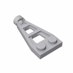 GOBRICKS GDS-1180 Modified 1 x 2 with Long Stud Receptacle - YWOBB