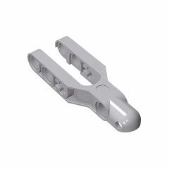 GOBRICKS GDS-1033 Steering Arm 6 x 2 with Tow Ball Socket Rounded, Chamfered - YWOBB