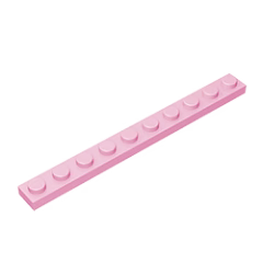 GOBRICKS GDS-507 Plate 1 x 10 - YWOBB