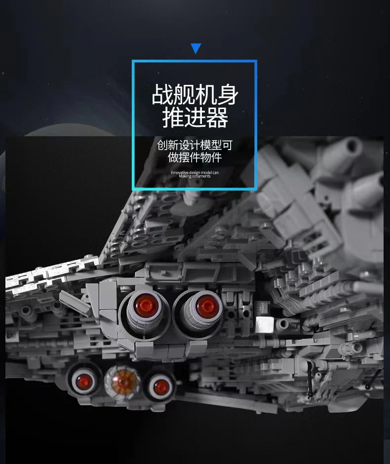Mould King 13134 Executor class Star Dreadnought OVP US Warehouse Version - YWOBB