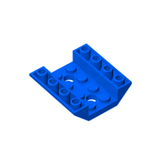 GOBRICKS GDS-685 Inverted 45 4 x 4 Double with 2 Holes - YWOBB