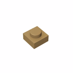 GOBRICKS GDS-501 Plate 1 x 1 - YWOBB