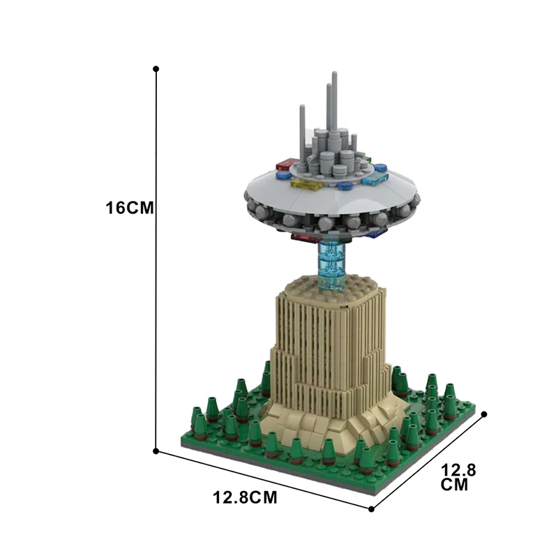 GOBRICKS MOC 60114 Close Encounters of the Third Kind - YWOBB