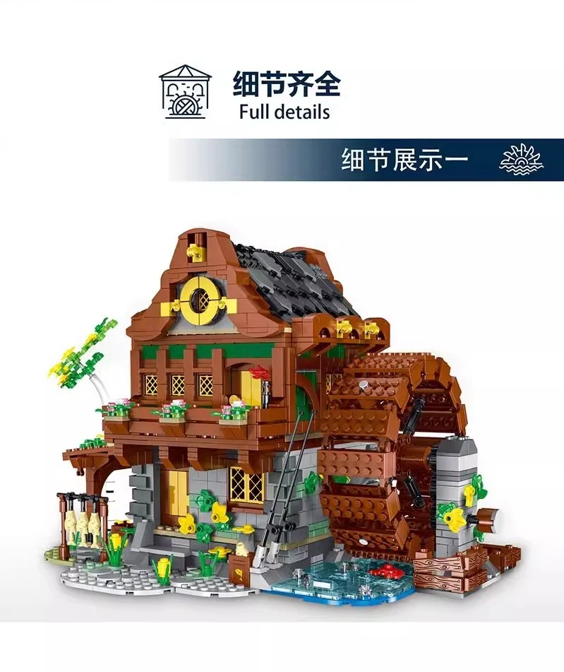 Mork 033005 MEDIEVAL WATER MILL - YWOBB
