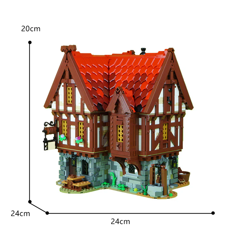 MOC 72838 Medieval Tavern - YWOBB