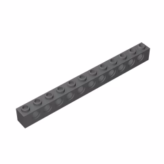 GOBRICKS GDS-582  Brick 1 x 12 with Holes - YWOBB