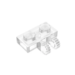 GOBRICKS GDS-823 Hinge Plate 1 x 2 Locking with 2 Fingers on Side and 9 Teeth - YWOBB