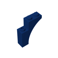 GOBRICKS GDS-717  Arch 1 x 3 x 3 - YWOBB