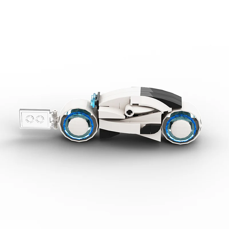 GOBRICKS MOC A0579Y03 Tron - White - YWOBB