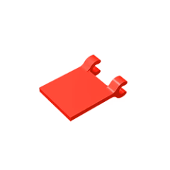 GOBRICKS GDS-1406 Flag 2 x 2 Square - YWOBB