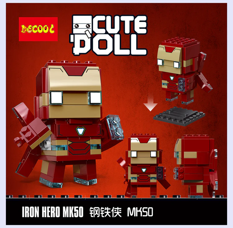 DECOOL 6835-6846 Super Heros - YWOBB