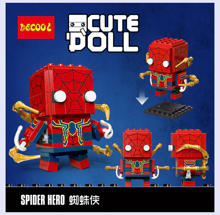 DECOOL 6835-6846 Super Heros - YWOBB