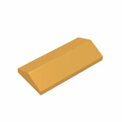 GOBRICKS GDS-979 Slope 33 2 x 4 Double - YWOBB