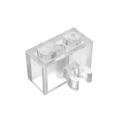 GOBRICKS GDS-651 Modified 1 x 2 with Open O Clip Thick - YWOBB
