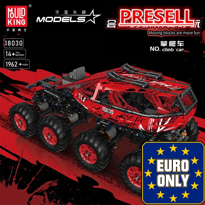 Mould King 18030 RC Firefox Climb Car OVP EU Warehouse Version - YWOBB