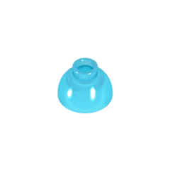 GOBRICKS GDS-M253 Brick Round 1 1/2 x 1 1/2 x 2/3 Dome Top with Porg - YWOBB