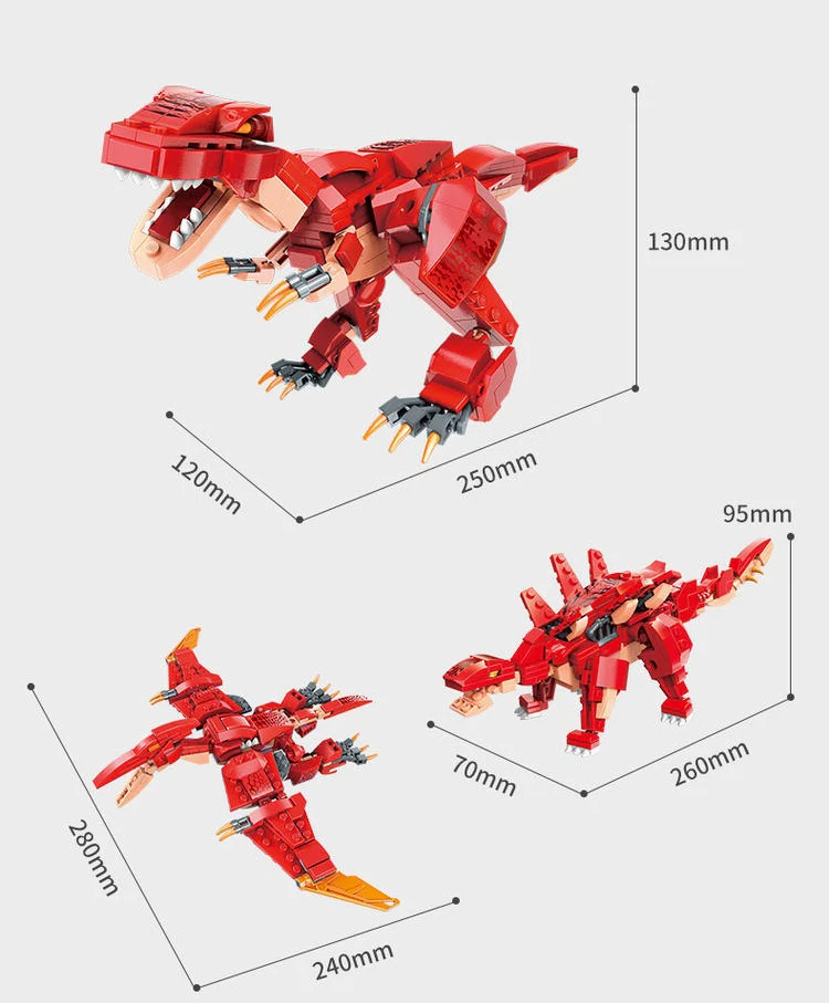 Qman 42106 The Era of Dinosaur War - YWOBB