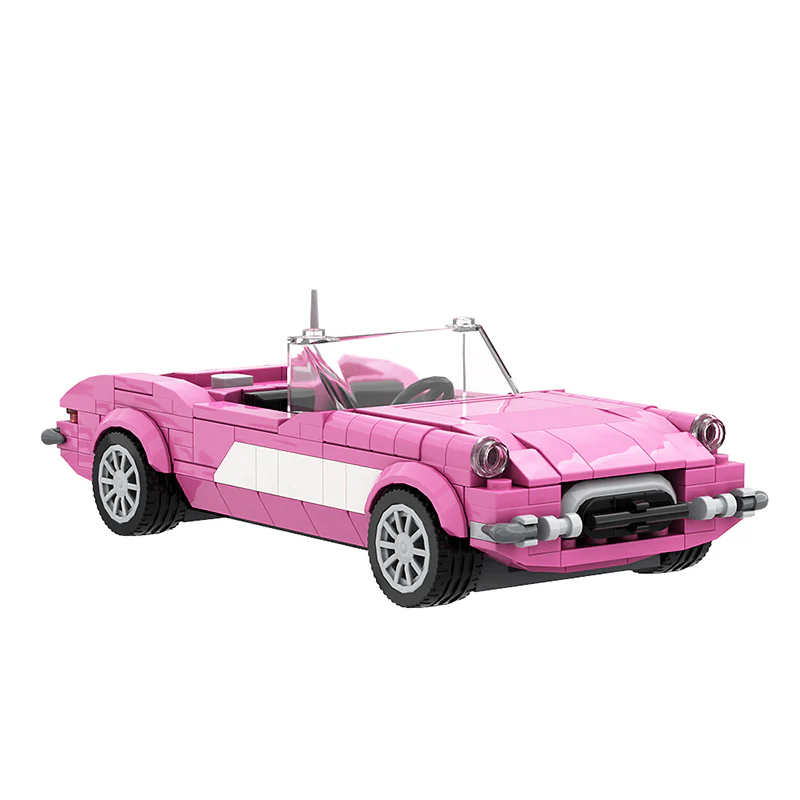 GOBRICKS MOC A1063 Barbie Chevy (Large) - YWOBB