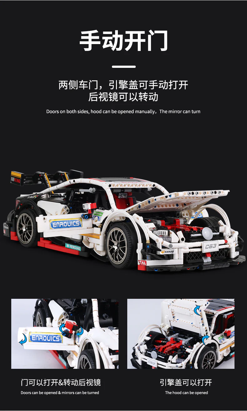 Mould King 13075 1:10 C63 - YWOBB