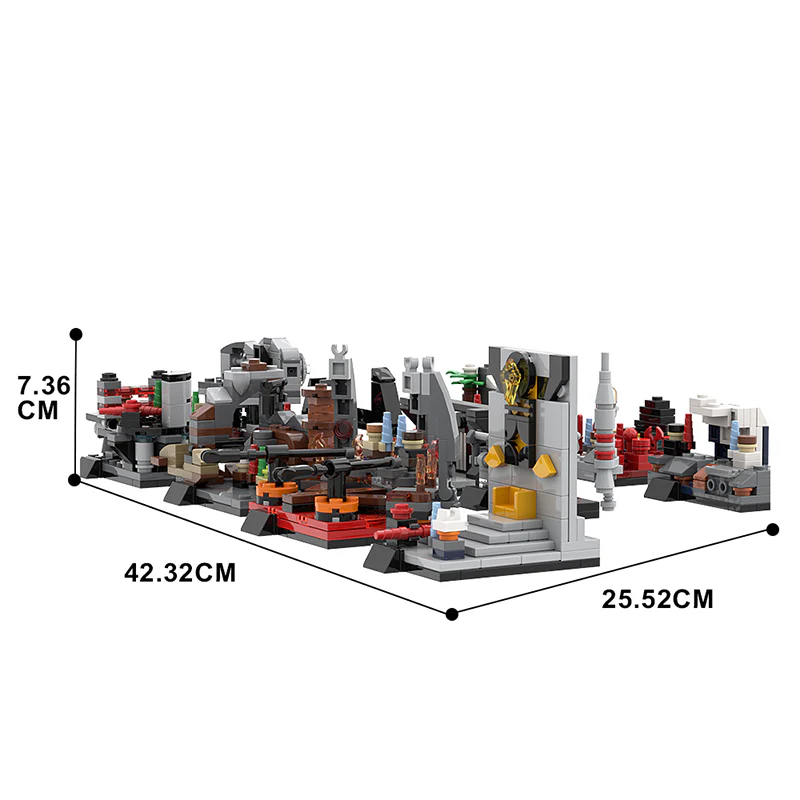 GOBRICKS MOC 75680 Micro Lightsaber Duels - The Skywalker Saga - YWOBB