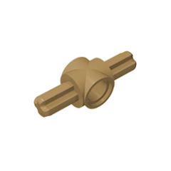 GOBRICKS GDS-1051 Axle and Pin Connector Hub with 2 Axles - YWOBB
