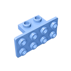 GOBRICKS GDS-639 Bracket 1 x 2 - 2 x 4 - YWOBB