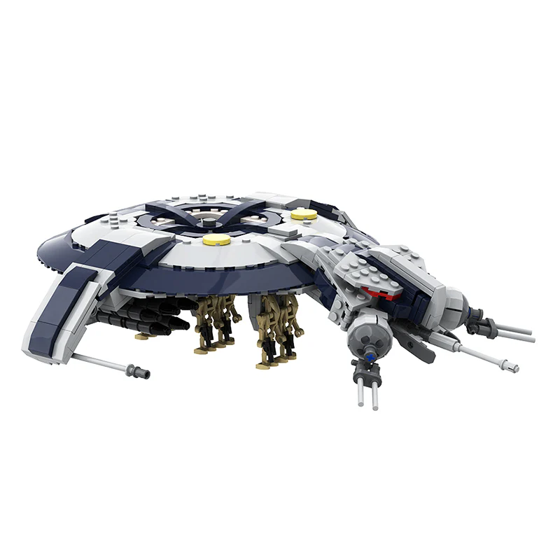 GOBRICKS MOC A0999 HMP droid gunship - YWOBB