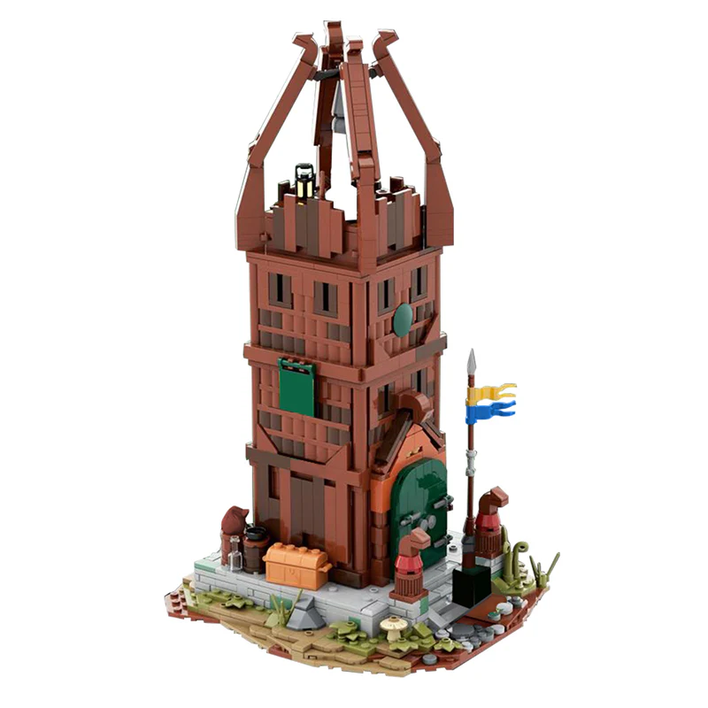 GOBRICKS MOC 137941 Rohan Watchtower Middle-Earth - YWOBB